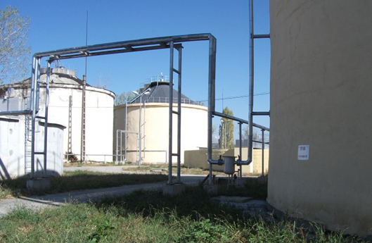 Biogas plant, Dej wastewater treatment plant and Campia Turzii